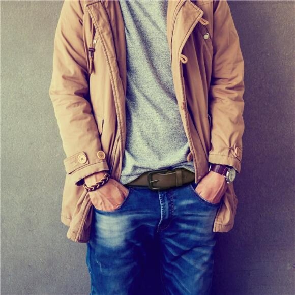 Mens 35Mm Classic Jean Belt - Picture 4 of 6